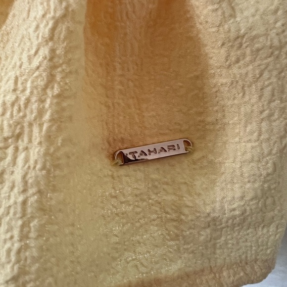 Tahari Girl 4T Yellow Sundress NWT - Picture 4 of 7